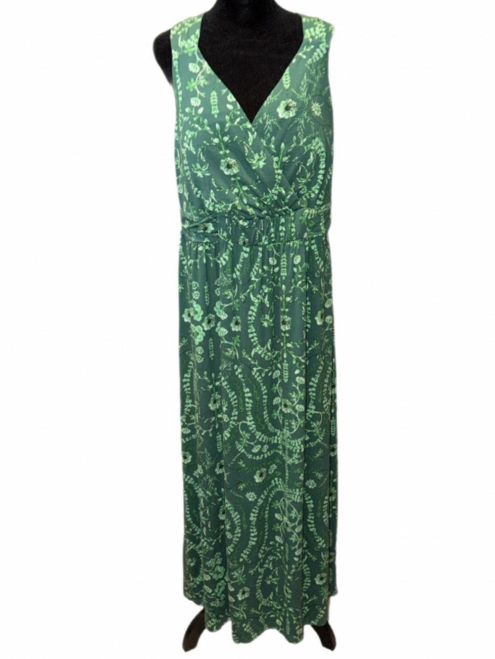 Womens Soma Maxi Tropical Print dress
w/ pockets Lined cups and strappy back xl - Picture 12 of 12